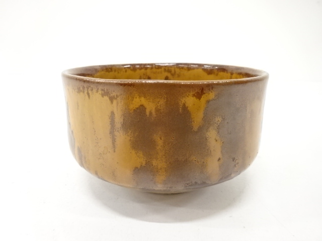 鉄釉　窯変　茶碗